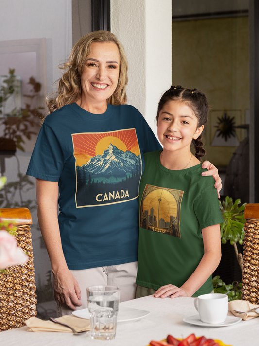 Canada Mountain Vintage Tee